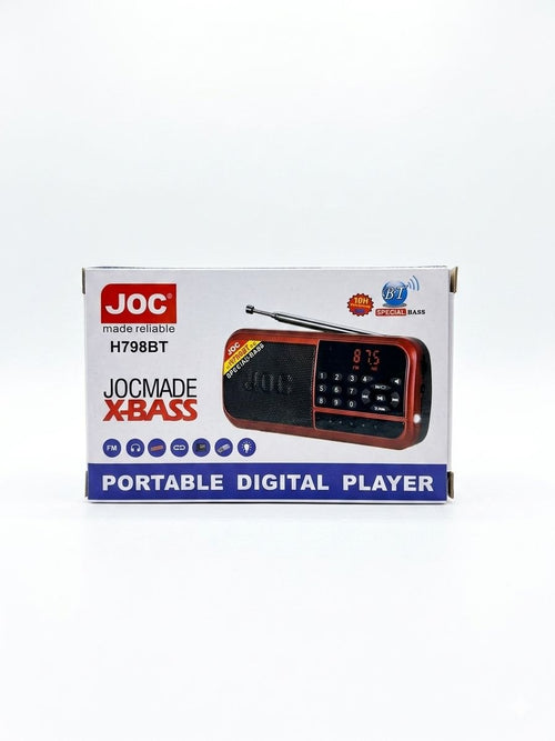 راديو وسبيكر بلوتوث ديجيتال جوك JOC H798BT الأصلي