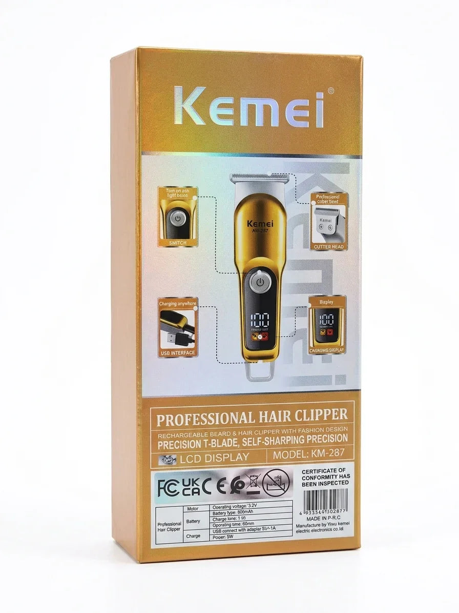 محتويات علبة ماكينة التنعيم كيمي KM-287 من متجر Saver Store